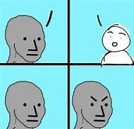 Image result for npc meme wojak