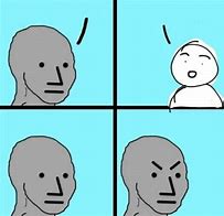 Image result for NPC Wojak Meme