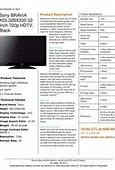 Image result for Sony BRAVIA 32 Inch 720P