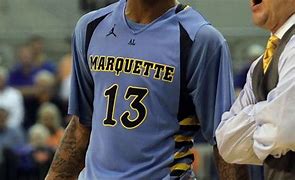 Image result for Marquette Basketball Light Blue
