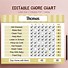 Image result for Sticker Chore Chart