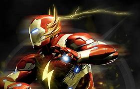 Image result for Flash Iron Man Suit