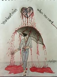 Image result for Sad Drawings with Deep Meaning