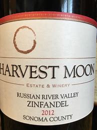 Image result for Harvest Moon Zinfandel Russian River Valley