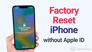 Image result for Factory Reset iPhone