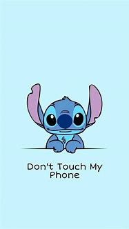 Image result for Stitch Touch My Phone