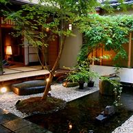 Image result for Small Japanese Courtyard