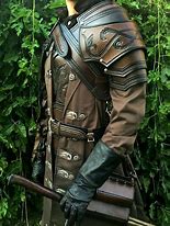Image result for Medieval Leather Jacket Buckles
