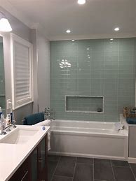 Image result for Bathrooms with 1 Inch Tile