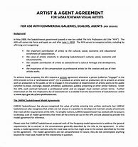 Image result for Artist Contract Template Free
