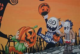 Image result for Cartoon Characters for Halloween