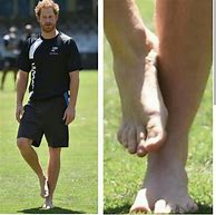 Image result for Prince Harry Barefoot