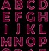 Image result for Red Glitter Letters