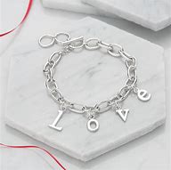 Image result for Love Charm Bracelet