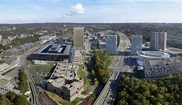 Image result for Areal Photo of Luxembourg Kirchberg