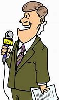 Image result for Crazy Reporter Clip Art