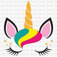 Image result for Unicorn and Rainbow SVG