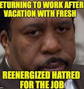 Image result for Returning to Work After Vacation Meme