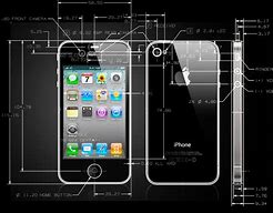 Image result for iPhone 4S AutoCAD Dimensions