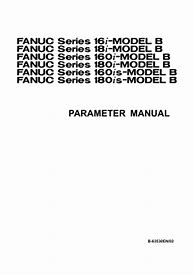 Image result for Fanuc Parameter Manual