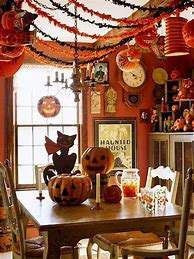 Image result for Indoor Halloween Party Decorations