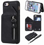 Image result for Leather Sleeve iPhone SE Case