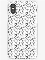 Image result for Cute Black and White Heart Phone Cases