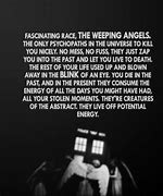 Image result for Weeping Angels Doctor Who Quotes