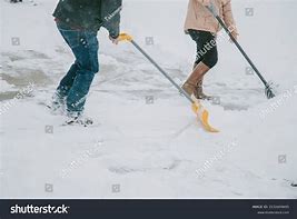 Image result for People Shoveling Snow