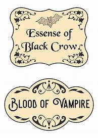 Image result for Halloween Witch Potion Labels