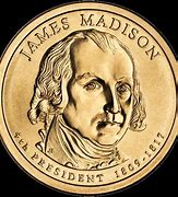 Image result for James Madison Dollar Coin
