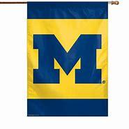 Image result for Michigan Football Flags and Banners