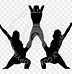 Image result for Cheer Pyramid Clip Art