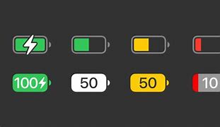 Image result for Widget Icon of Battery