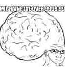 Image result for Math Brain Meme