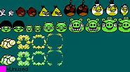 Image result for Angry Birds NES Sprites