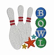 Image result for Bowling Embroidery Designs