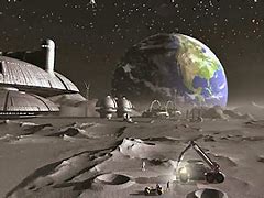 Image result for NASA Space Settlement Pencil Drawing