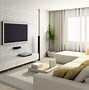 Image result for Cabinet to Go Under Wall Mounted TV