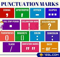 Image result for Punctuation Definition