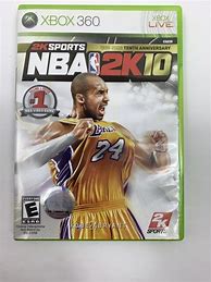 Image result for NBA 2K10 Xbox 360 Cover