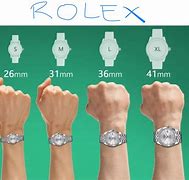 Image result for Rolex mm Sizes