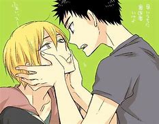 Image result for Kasamatsu X Kuroko Fan Art