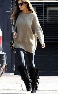 Image result for Oversized Sweater with Leggings