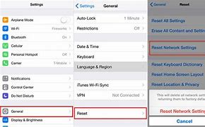 Image result for Reset Wireless Network Settings iPhone