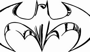 Image result for Black and Red Batman Symbol