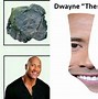 Image result for The Rock Même Face