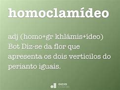 Image result for homoclam�deo