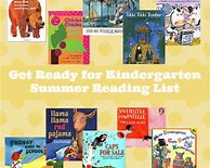 Image result for Kindergarten Summer Reading List
