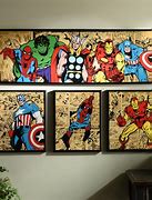 Image result for Vintage Superhero Wall Art